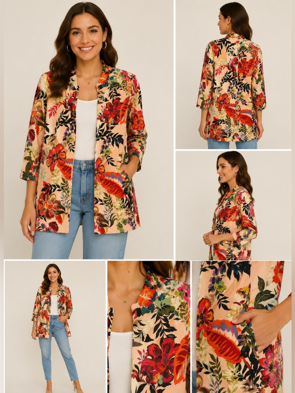 Flower Raincoat Colorful and Fun